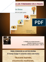 A Lectio Divina Ejercicio Practico