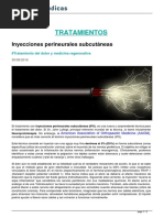 Inyecciones Perineurales Subcutaneas