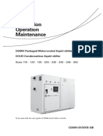 Chiller Trane ECGWH-SVX01E-GB-0716 - Installation and Operation