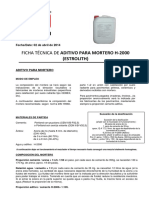 Ficha Tecnica Mortero para Suelo Radiante