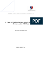 @ Plano de Negócios Da Associação de Mutualismo de Santo Antão (AMUSA)