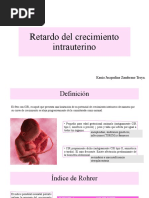 Retardo Del Crecimiento Intrauterino