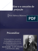 A Psicanálise e o Conceito de Projeção