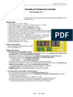 ZL-7918A Humidity and Temperature Controller