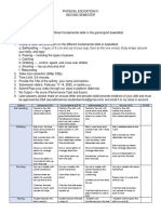 Fundamental Skills in Basketball Criteria, PDF