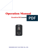 Invt gd100 User Manual