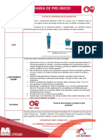 Charla Diaria de Pre Inicio N 202-Evitar El Desperdicio de Alimentos