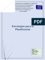 Estrategias para Ejecutar La Planificación