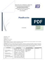 Planificación Educación Ambiental.