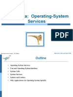 Chapter 2a: Operating-System Services: Silberschatz, Galvin and Gagne ©2018 Operating System Concepts - 10 Edition