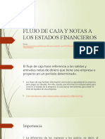 Clase 7 - Flujo de Caja y Notas Estados Financieros