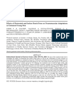 Effects of Horizontal and Incline Bench Press On Neuromuscular Adaptations in Untrained Young Men