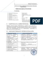 Silabo Logica y Funciones-Enf