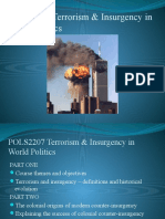 POLS2207 Terrorism & Insurgency in World Politics