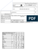 Design Calculation and Drawing of Revetment Wall For Transmission Line Tower - DE-C-353