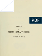 Traité de Numismatique Du Moyen Âge. T. I: Depuis La Chute de L'empire Romain D'occident Jusqu'à La Fin de L'époque Carolingienne / Par Arthur Engel Et Raymond Serrure