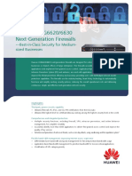 HUAWEI USG6620&6630 Next-Generation Firewalls Datasheet