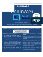 1º Simulado - Rei Da Química 2020