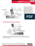 FCAW Process Welding