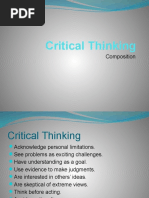 Critical Thinking