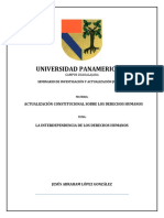 Ensayo Sobre La Interdependencia en Los Derechos Humanos