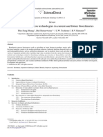 A Review of Separation Technologies in Current and Future Bio Refineries