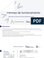 Requisitos Del Permiso de Funcionamiento Emergente