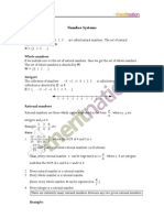 Number Systems: Natural Numbers