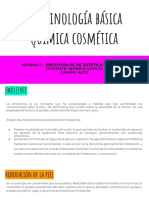 Terminología Básica Quimica Cosmetica