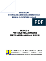 Prosedur Pelaksanaan Bangunan Khusus