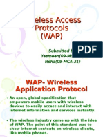 Wireless Access Protocols