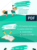 Contoh RPP Pembelajaran Berdiferensiasi