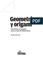 Geometria y Origami - Una Fiesta