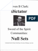 Steven B Clark: Dictator - SOS Community: Null Set