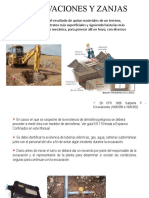 Excavaciones y Sanjas