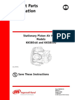 Product Parts Information: Stationary Piston Air Motor Models KK5B546 and KK5B550