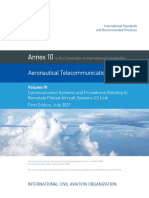 Annex 10: Aeronautical Telecommunications