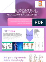 Higiene Postural en El Embarazo y Ejercicios de