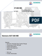 Siemens SGT-300 MD. Brian M Igoe Product Manager SGT-300. Trevor Mapleston Project Manager SGT-300