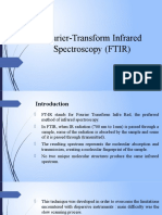 Fourier-Transform Infrared Spectroscopy (FTIR)