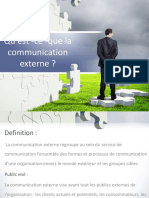 La Communication Externe