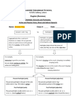 Week 8 - Grammar Worksheet (Answer Key)