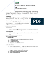 Especificaciones Tecnicas de Hemoglobinometro Portatil