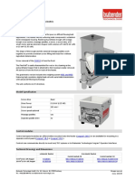 Flexwall® Fw20/0: Volumetric and Gravimetric