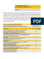 Sa 1.1 Check-List de Inspeção de Segurança