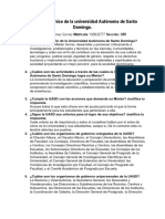 Estatuto Orgánico de La Universidad Autónoma de Santo Domingo (LUDY NICOL)