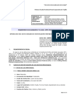 REQUERIMIENTO ACUSATORIO - ROBO AGRAVADO en Grado de Tentativa.