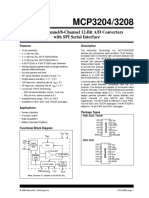 2.7V 4-Channel/8-Channel 12-Bit A/D Converters With SPI Serial Interface