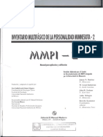 MMPI-2 - Manual para Aplicación y Calificación Hasta Pág 60