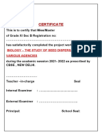 INVESTIGATORY Project - Dispersal of Seeds 1 (Final)